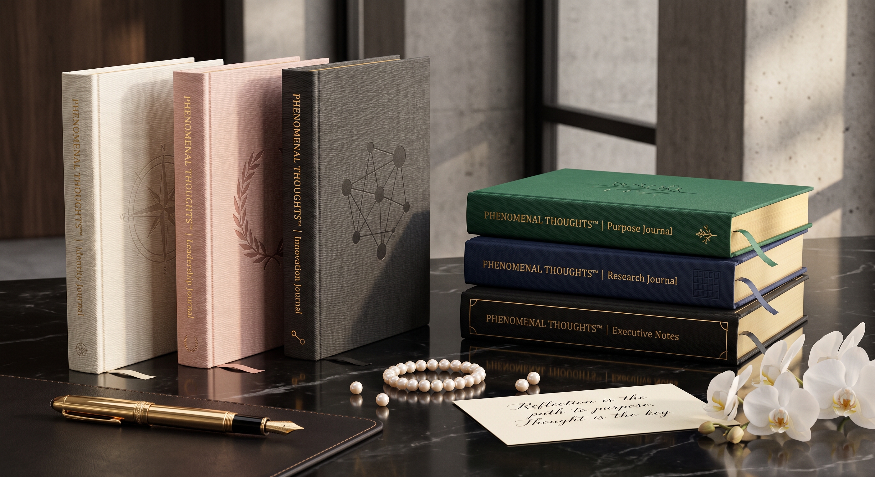The Phenomenal Thoughts guided journal collection