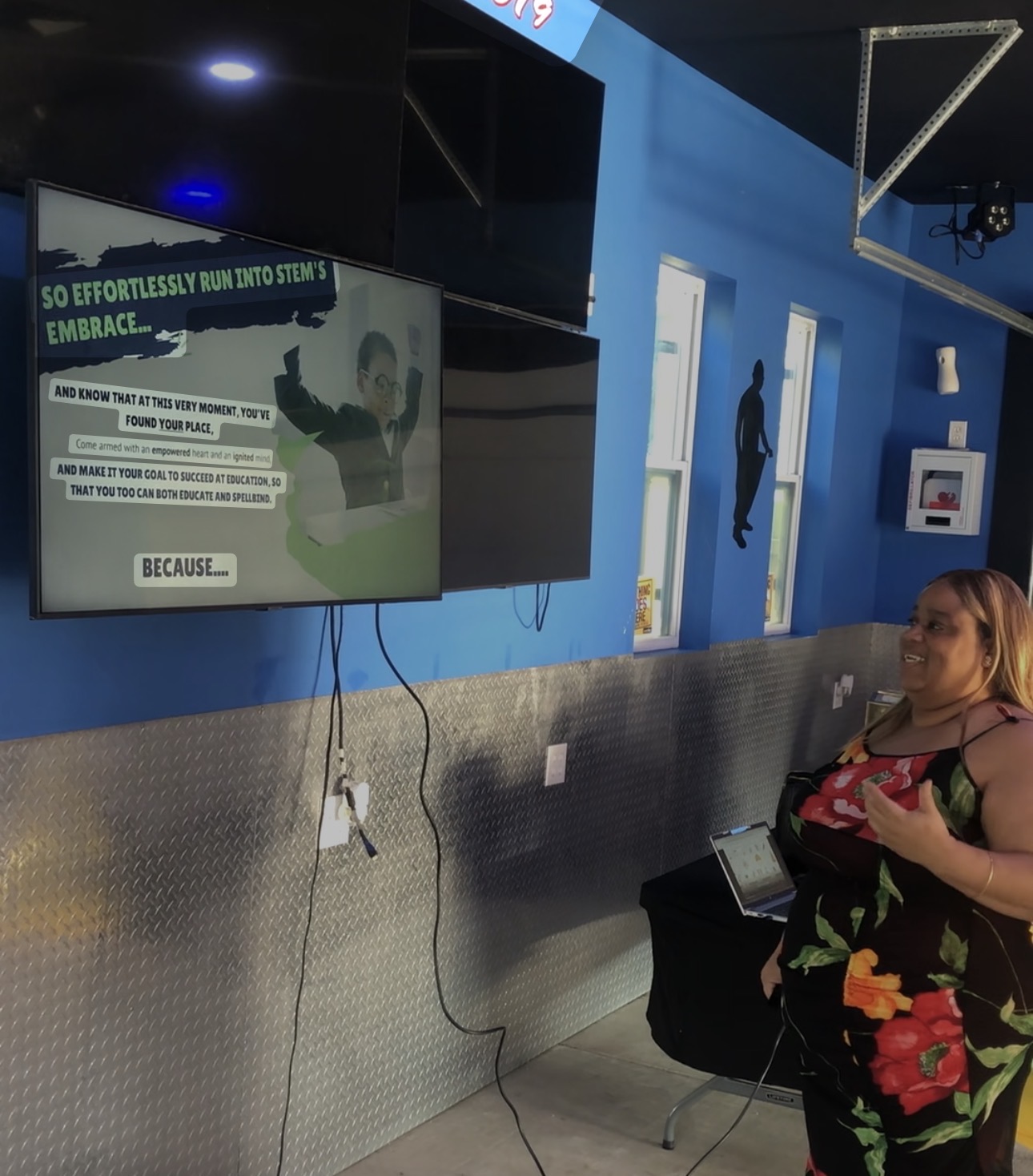 Yasha Sterling presenting her framework